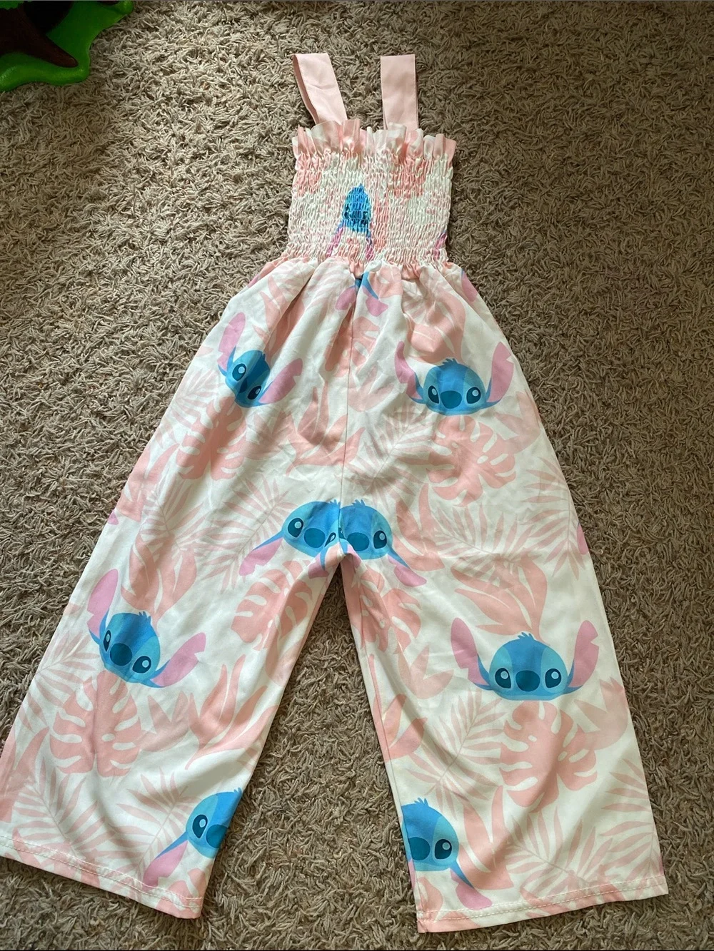 Girls Stitch Jumpsuit